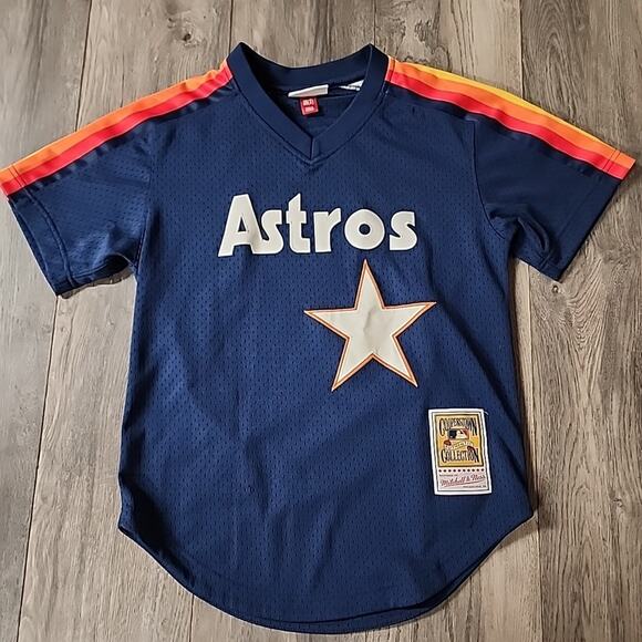 Mitchell & Ness Cooperstown Collection Houston Astros Nolan Ryan Jersey S 32 - Picture 1 of 4